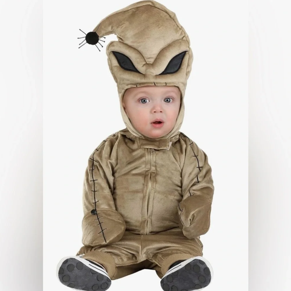 Disney Infant Nightmare Before Christmas Oogie Boogie Costume Boogie Man 12-18 M - Picture 2 of 6
